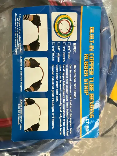 Set de tiras para doblar tubos - miniatura 4