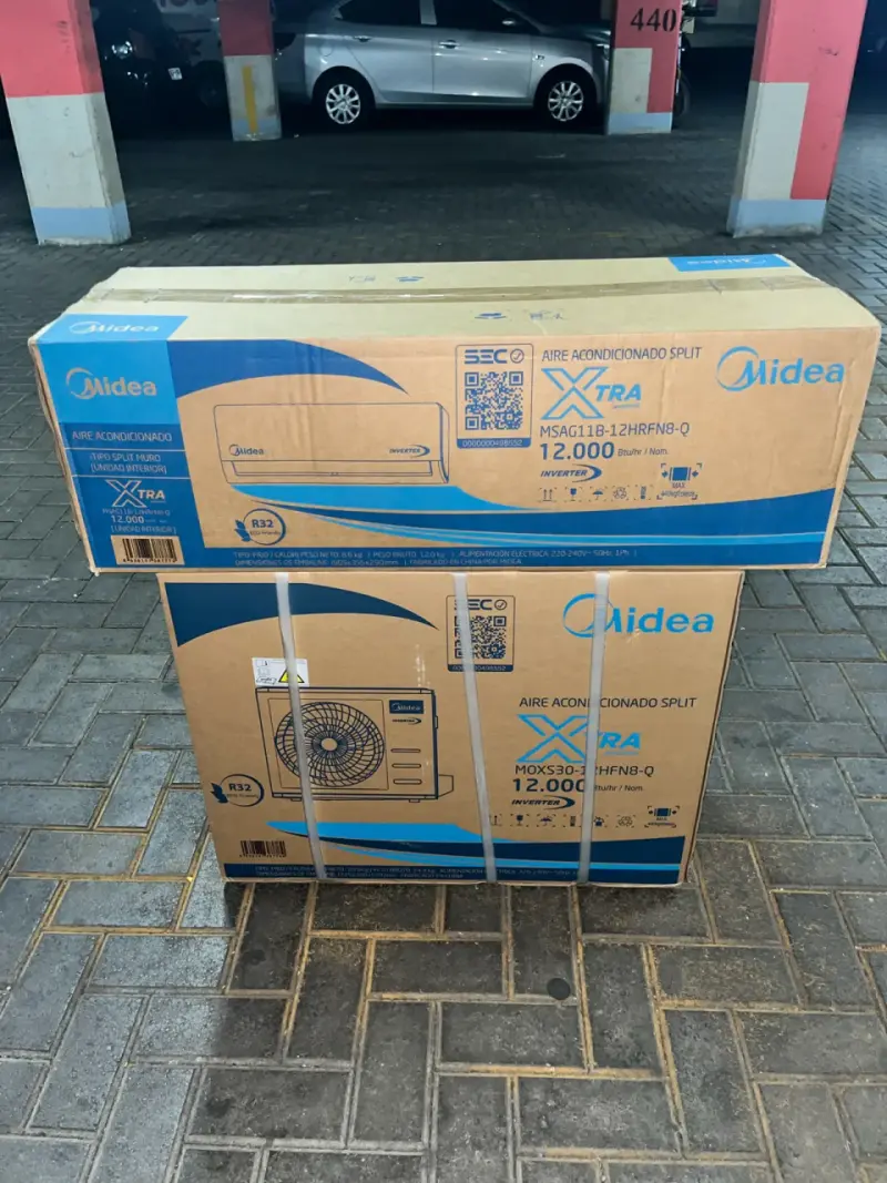 Aire acondicionado Midea 12000 BTU - 1
