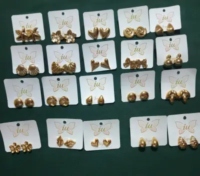 Aros Full tendencia dorados - miniatura 1