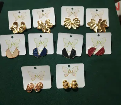 Aros Full tendencia dorados - miniatura 2