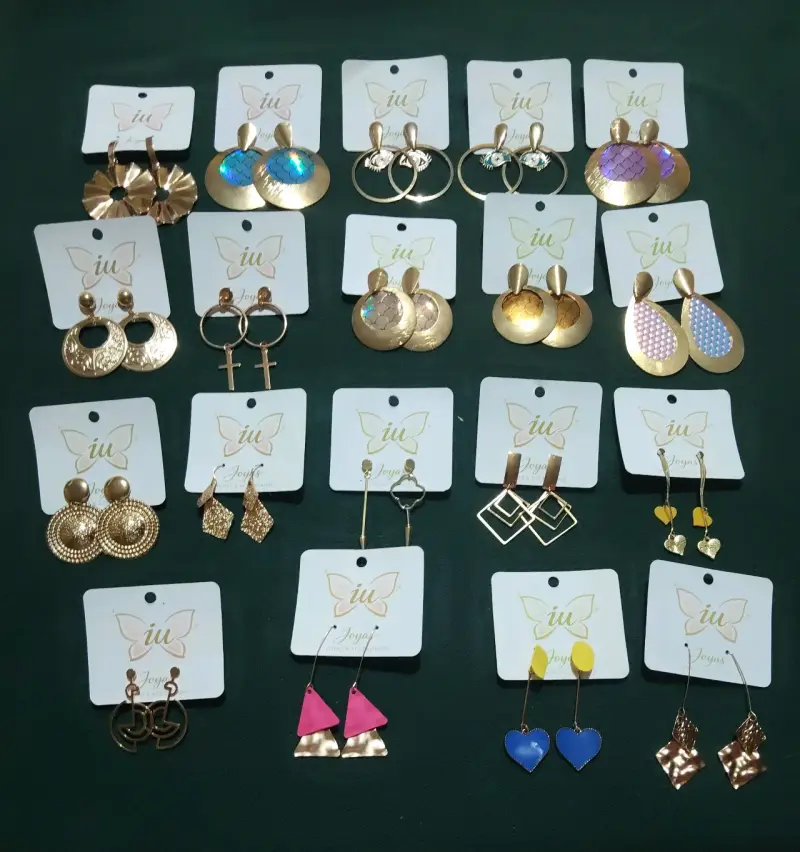 Aros Full tendencia dorados - 5