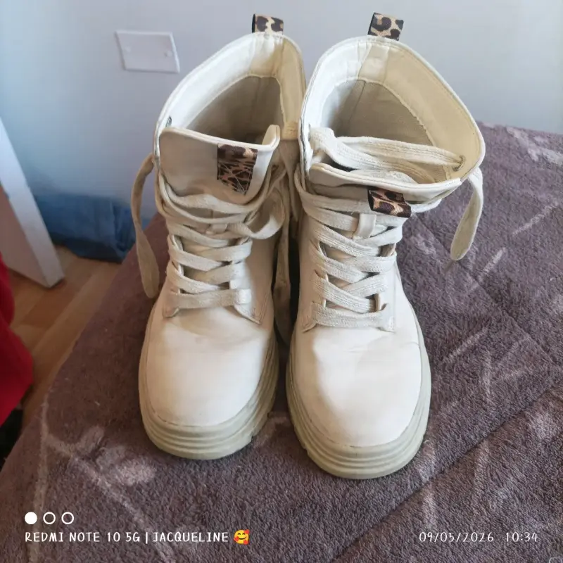 Botas Colloky blancas talla 34 - 2