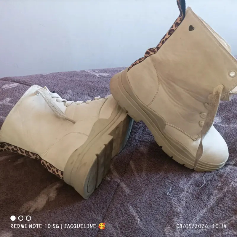 Botas Colloky blancas talla 34 - 3