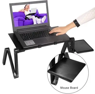 Mesa ajustable para laptop con ventilador - miniatura 4