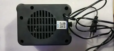 Calefactor eléctrico portátil verde - miniatura 2