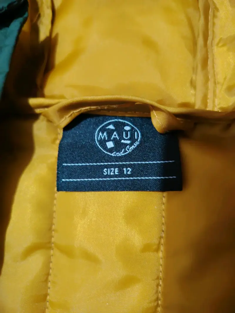Chaqueta impermeable verde - 2