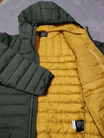 Chaqueta impermeable verde - miniatura 3