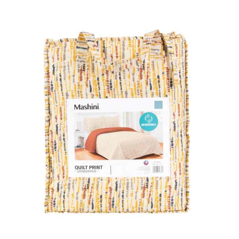Quilt Print Reversible Mashini - 1