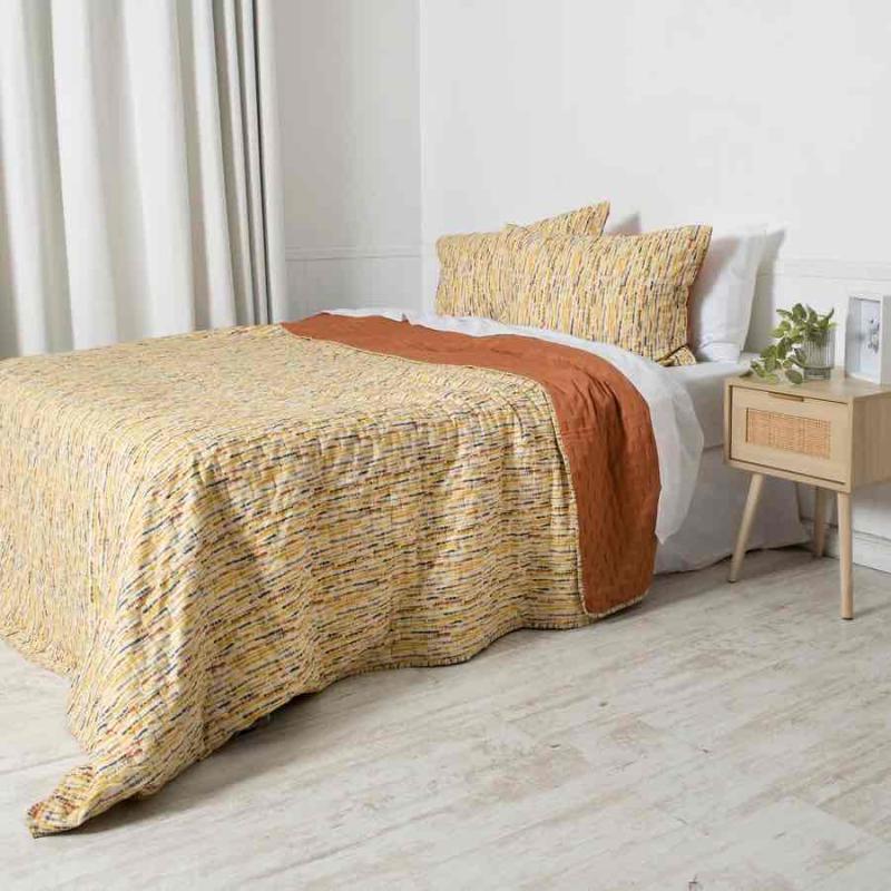 Quilt Print Reversible Mashini - 2