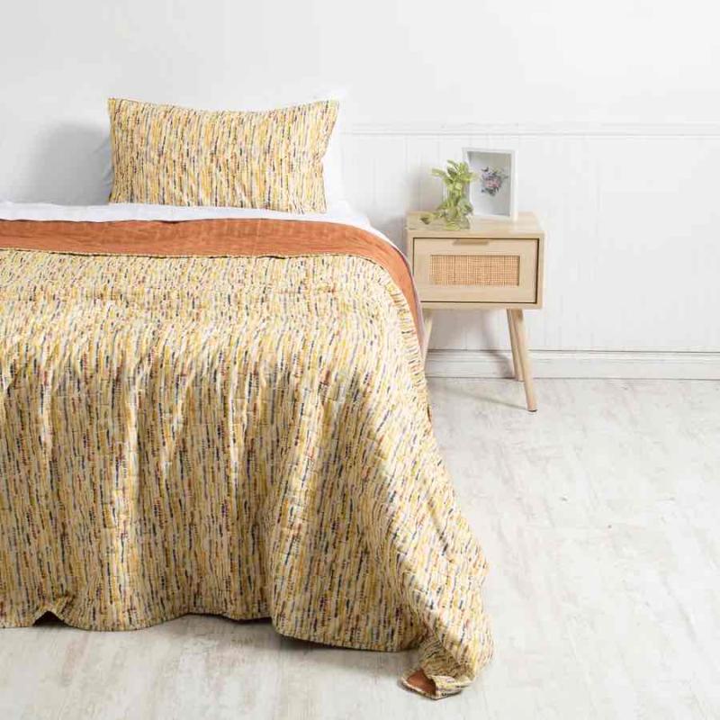 Quilt Print Reversible Mashini - 4