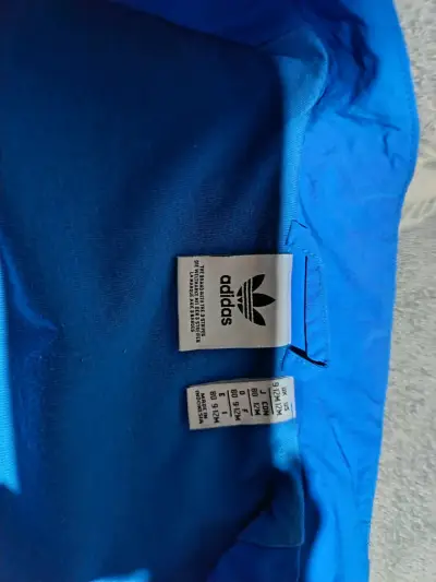 Chaqueta deportiva azul Adidas - miniatura 4