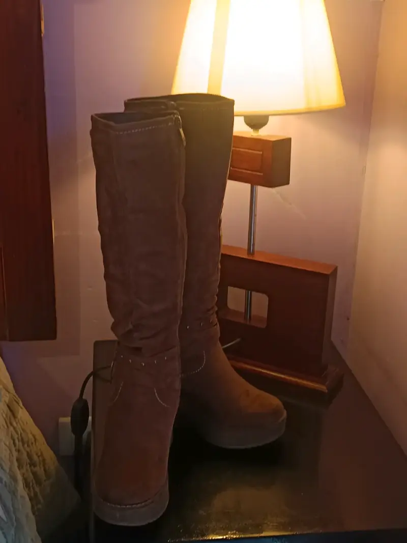 Botas largas café - 6