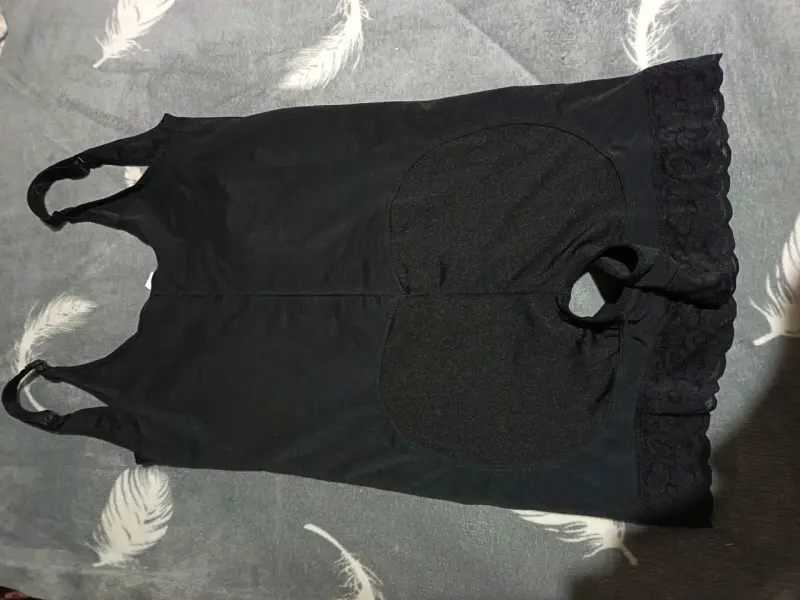 Body moldeador negro sin mangas - 2