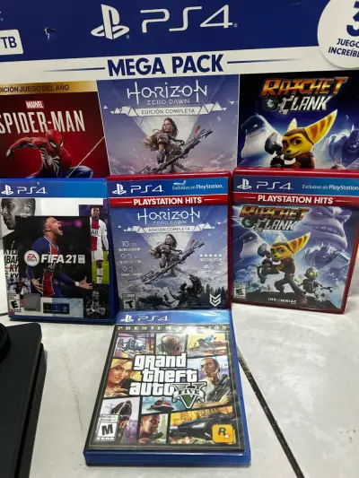 Consola PS4 con juegos incluidos - miniatura 2