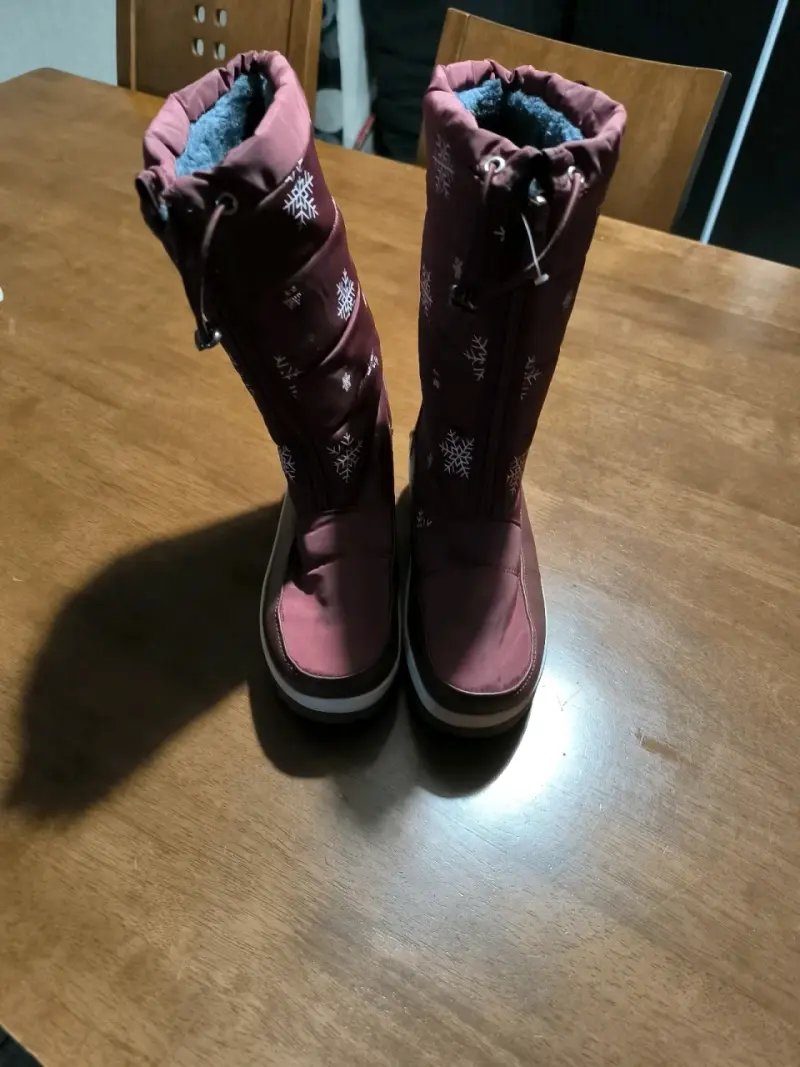 Botas de nieve rosadas - 2