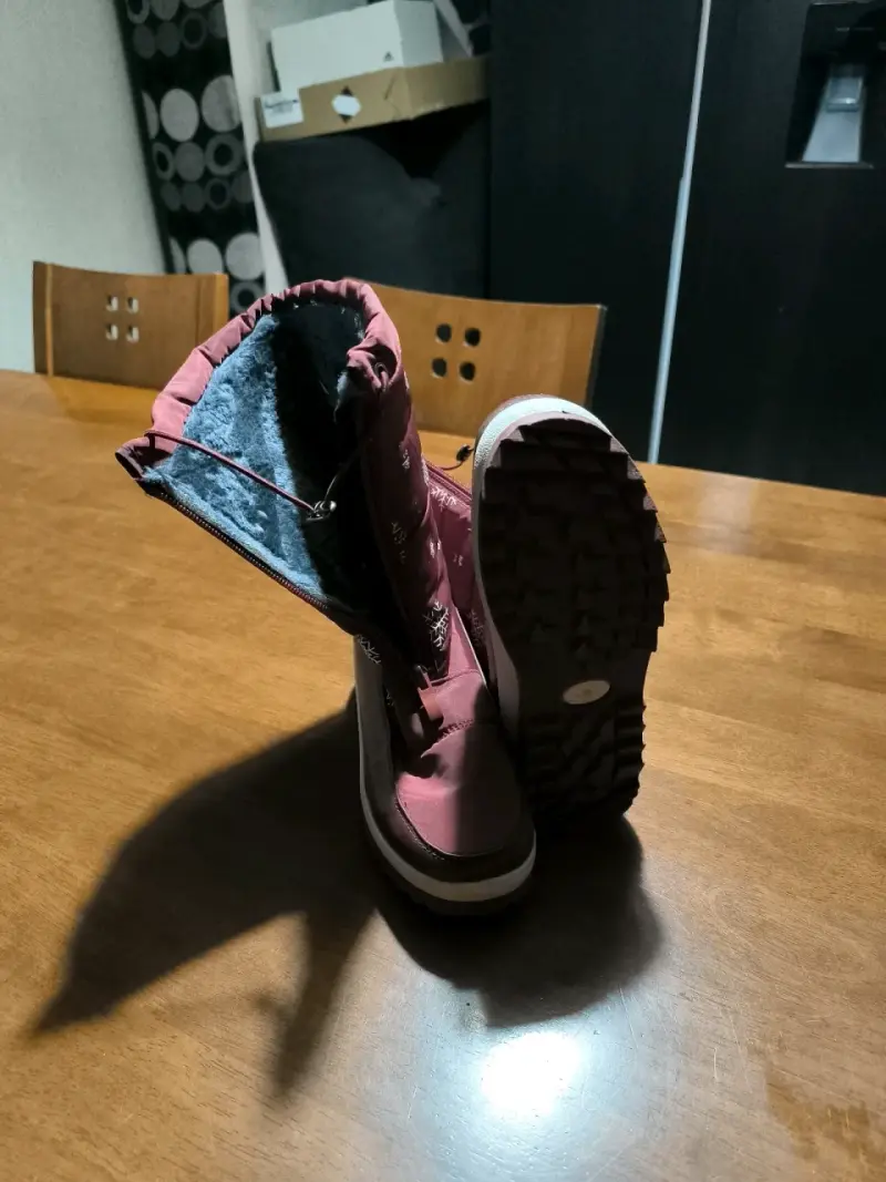 Botas de nieve rosadas - 3