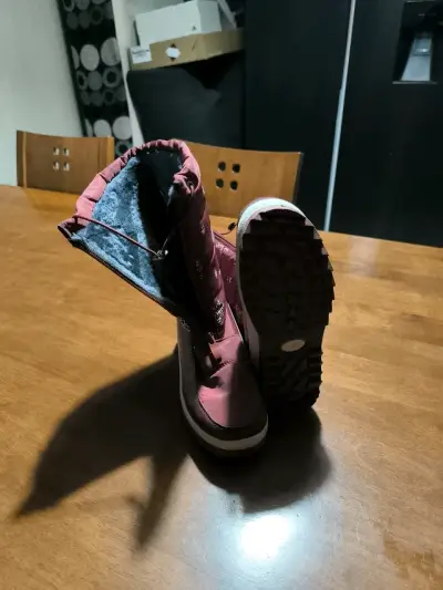 Botas de nieve rosadas - miniatura 3