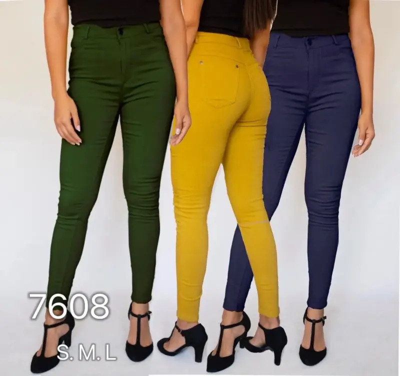 Jeans pitillo  mujer - 2