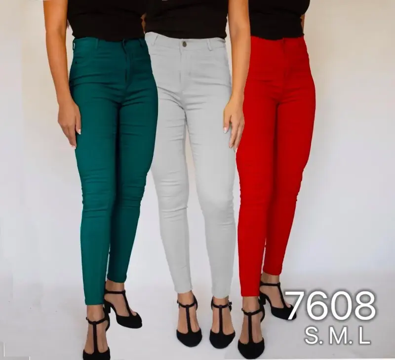 Jeans pitillo  mujer - 3