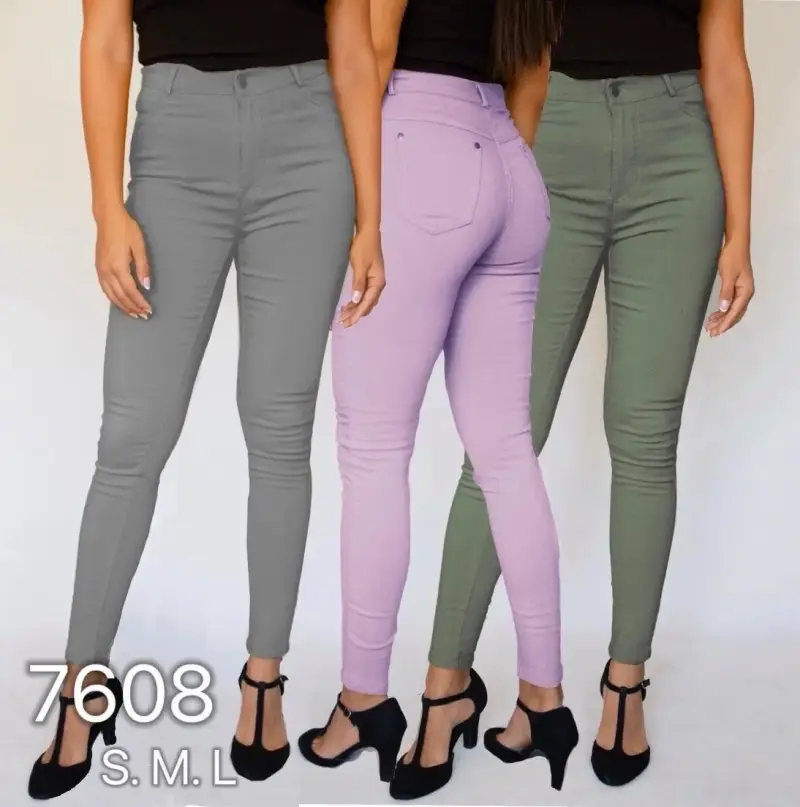 Jeans pitillo  mujer - 4
