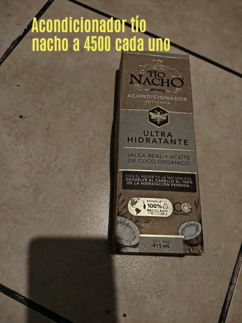 Shampoo Tío Nacho Ginseng 415ml - 2