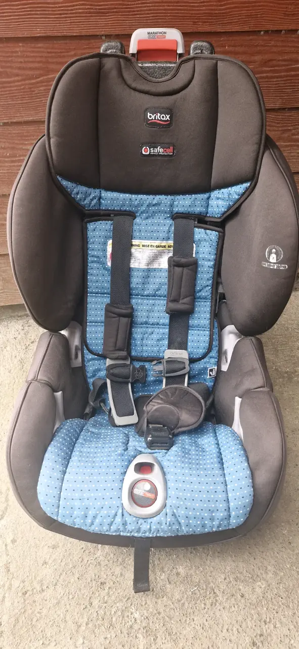 Silla de auto infantil gris - 3