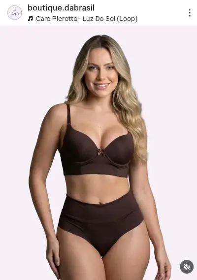 Conjunto de lencería y pijama de encaje del Brasil - miniatura 3