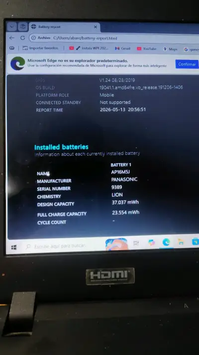 Laptop Acer con pantalla 15 Amd A9 - miniatura 5