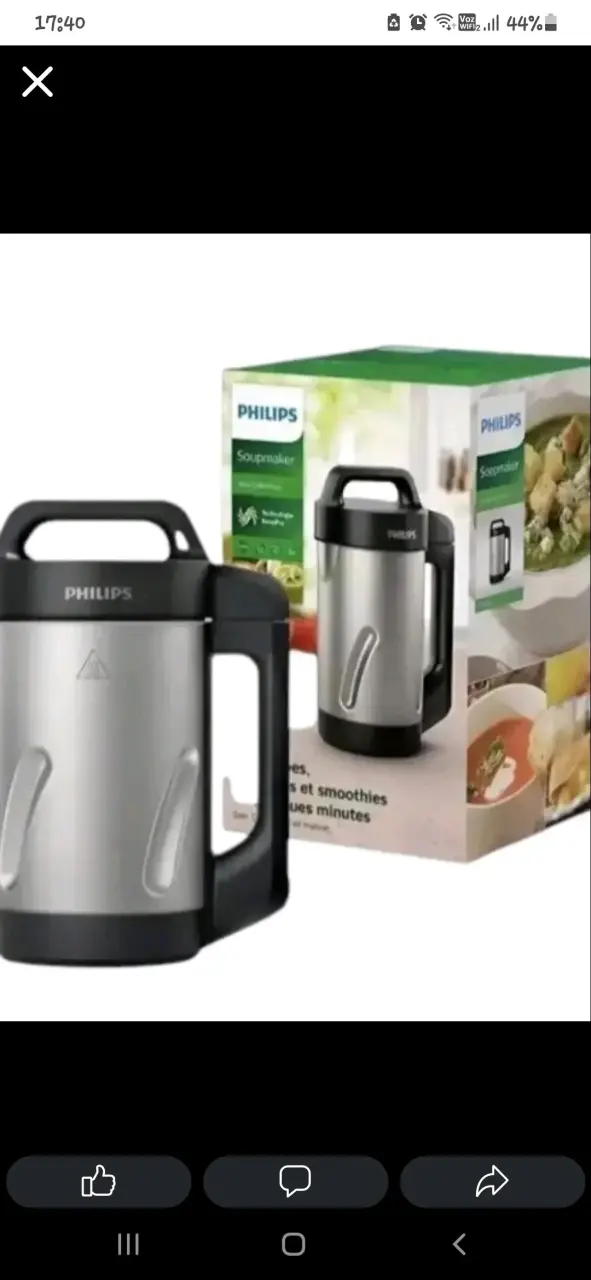 Philips Soupmaker de acero inoxidable