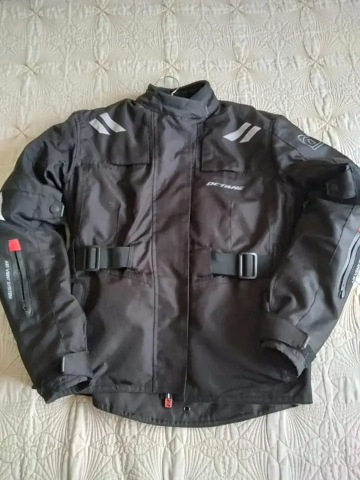 Chaqueta de moto negra Talla M - 1