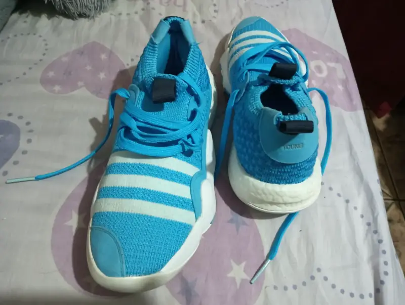 Zapatillas deportivas azules adidas - 1