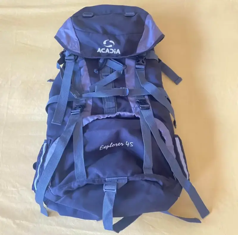 Mochila Acadia Explorer 45L azul - 1