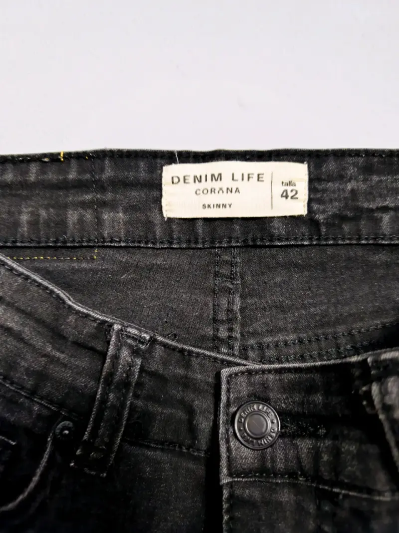 Jeans negros Denim Life - 2