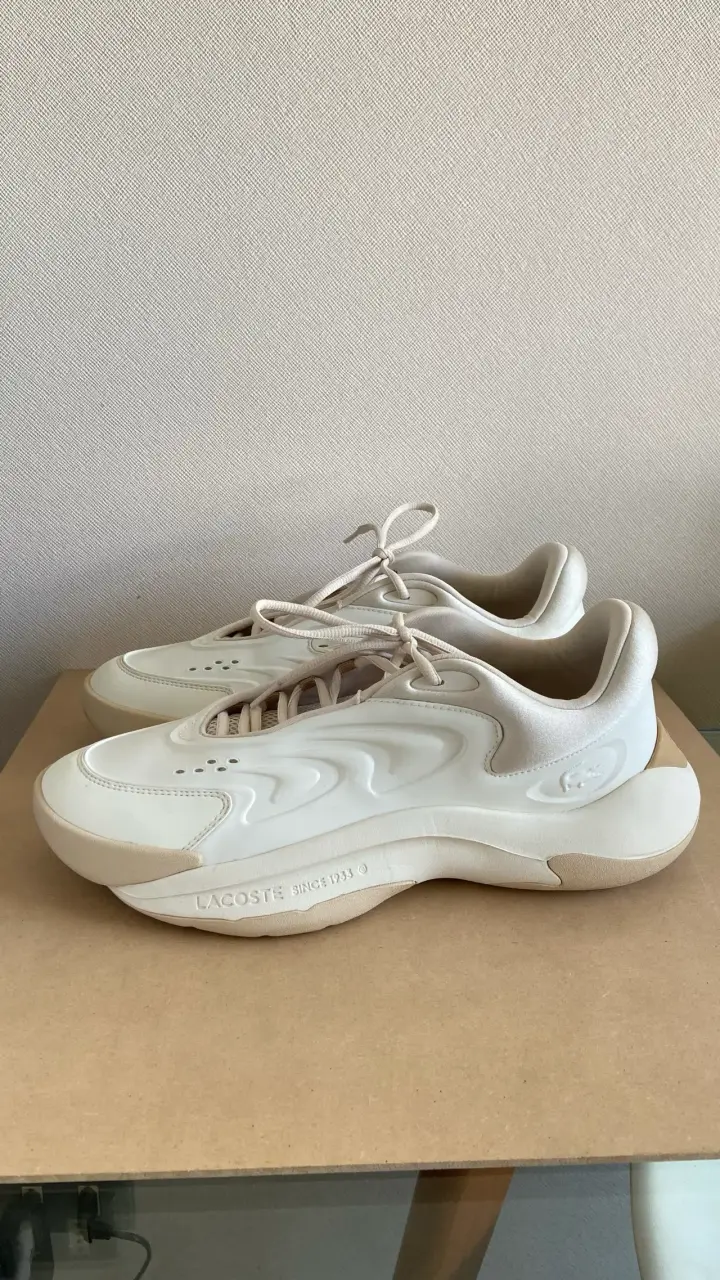 Zapatillas Lacoste blancas unisex - 1