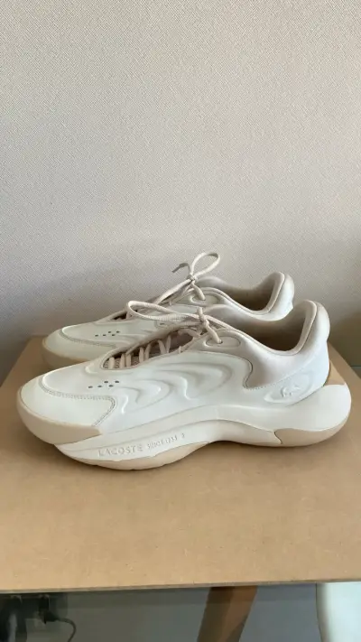 Zapatillas Lacoste blancas unisex - miniatura 1
