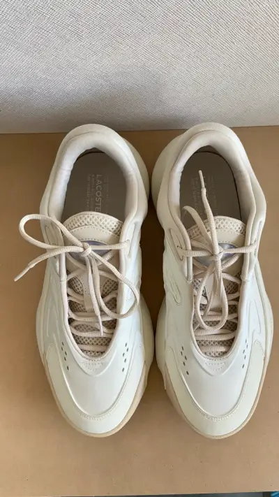 Zapatillas Lacoste blancas unisex - miniatura 3