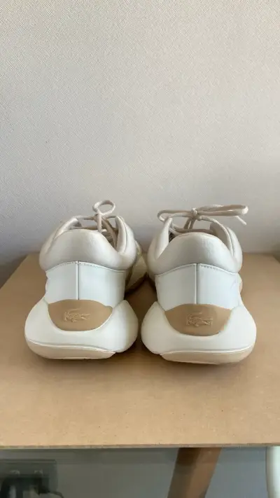 Zapatillas Lacoste blancas unisex - miniatura 4