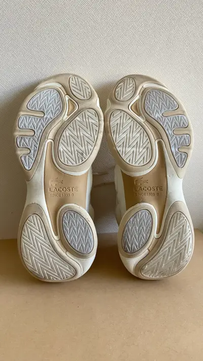 Zapatillas Lacoste blancas unisex - miniatura 5