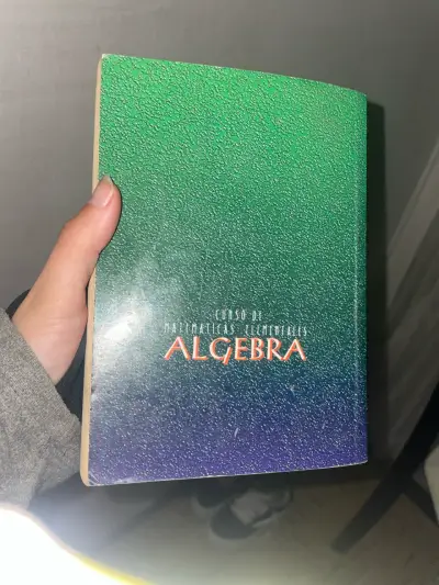 Libro Álgebra Matemáticas Elementales - miniatura 3