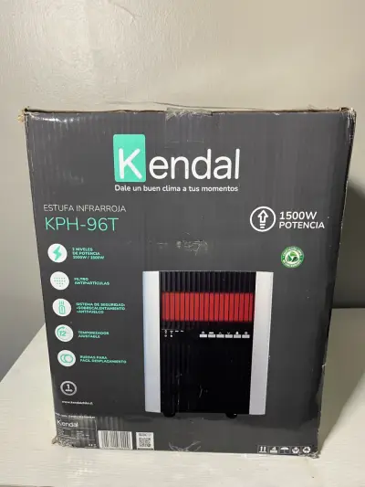 Estufa infrarroja Kendal KPH-96T - miniatura 1