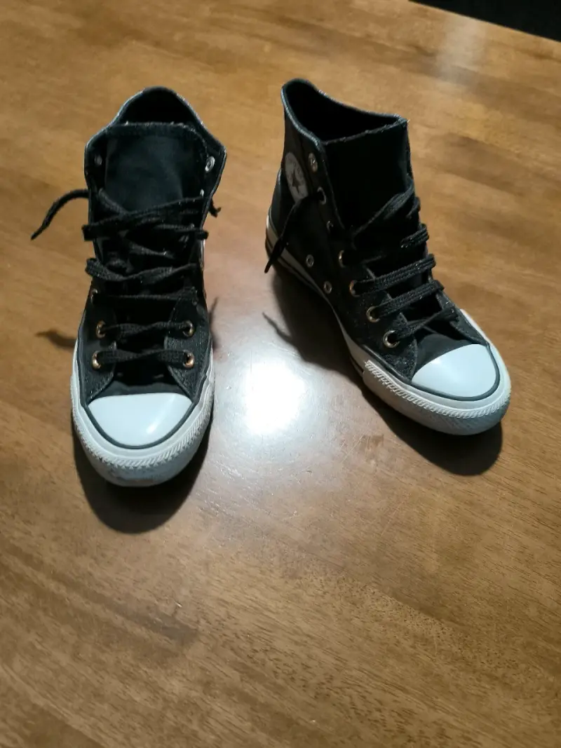 Zapatillas negras Converse - 2