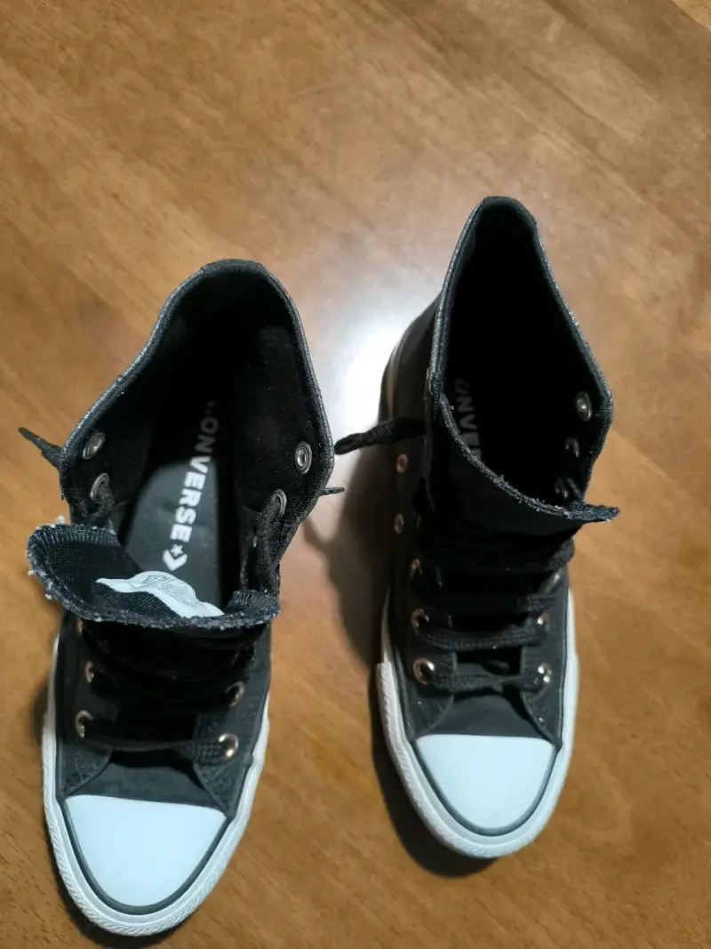 Zapatillas negras Converse - 3