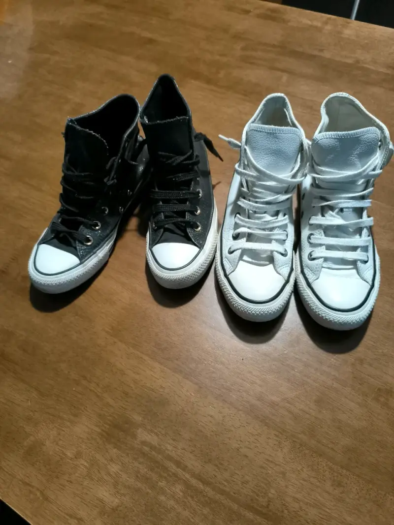 Zapatillas negras Converse - 6