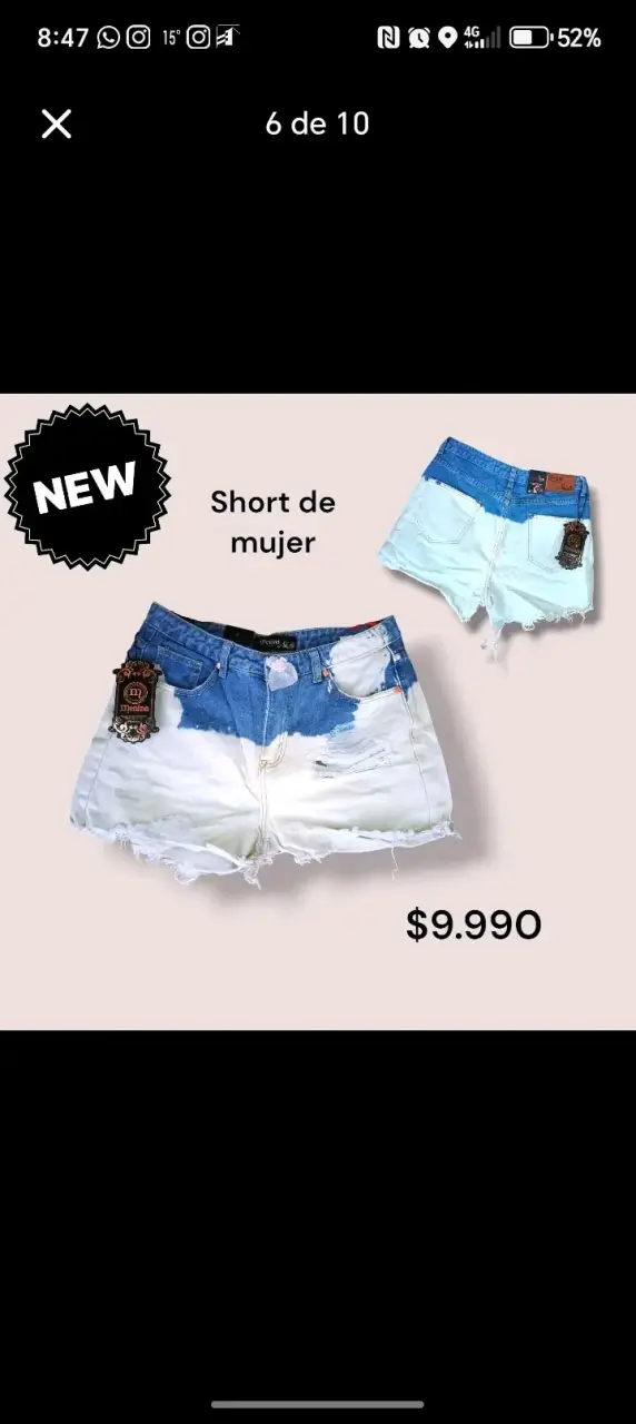 Jeans, short y faldas jeans - 2
