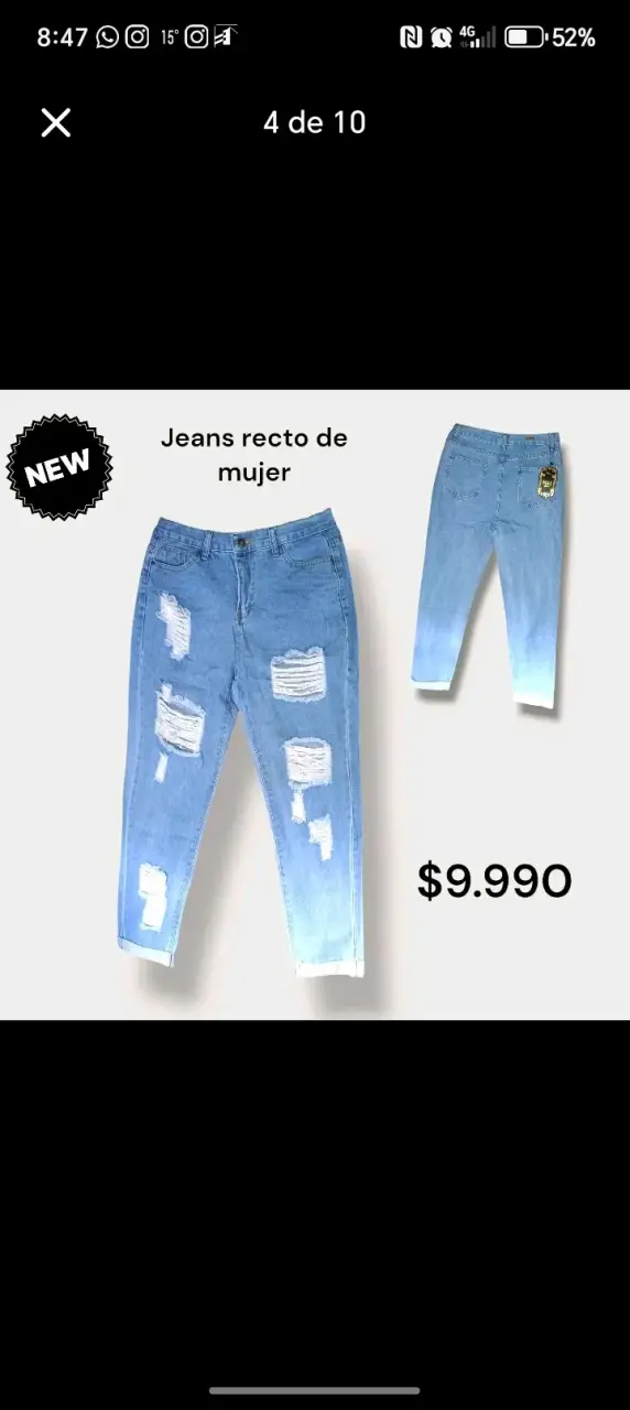 Jeans, short y faldas jeans - 3