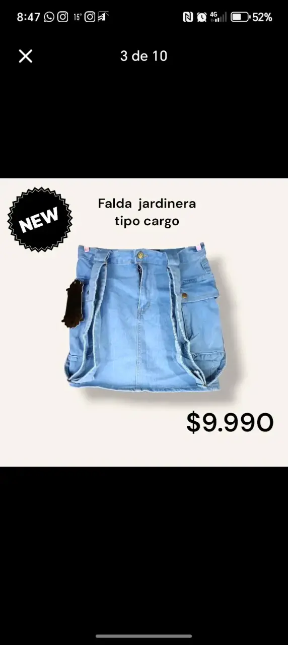Jeans, short y faldas jeans - 4