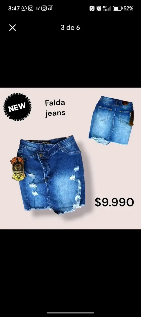 Jeans, short y faldas jeans - 5