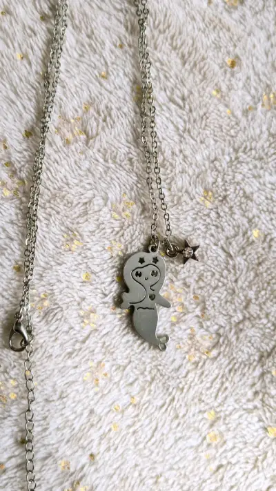 Collar con colgante sirena - miniatura 1