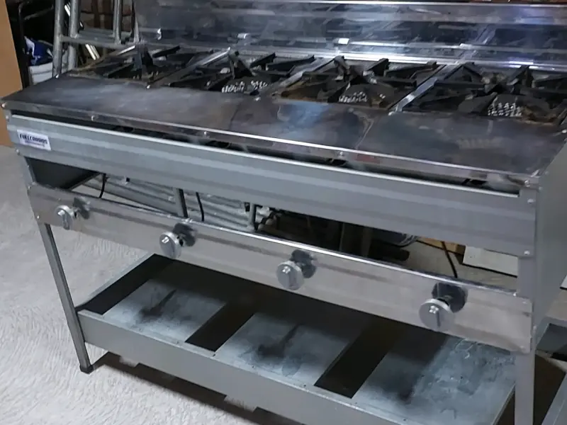 Cocina industrial Fullcarr 4 quemadores - 2
