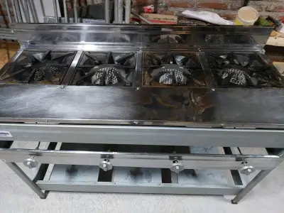 Cocina industrial Fullcarr 4 quemadores - miniatura 3
